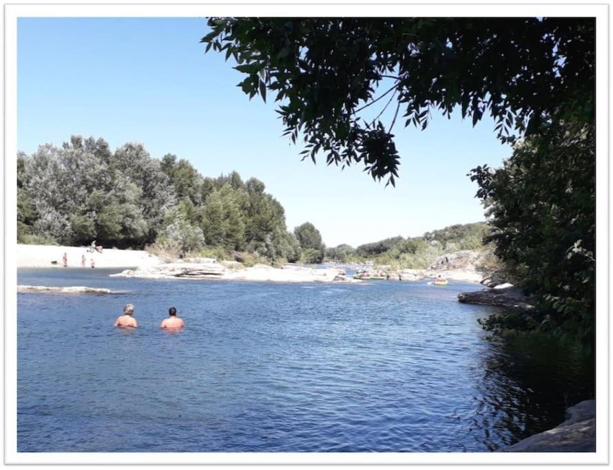 Charming Small House Close To Uzes Foissac  Exterior foto